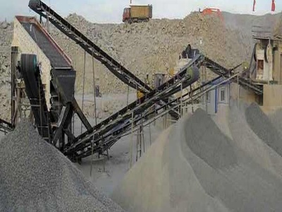 flowsheet for aggregates crushing plant