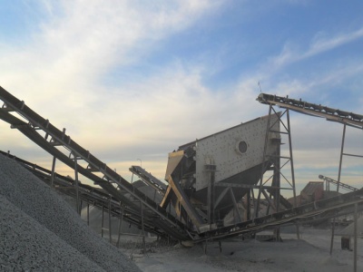 portable crusher and cyanide ore recovery
