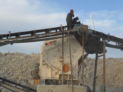 limestone crushing, stacking and reclaiming equipment